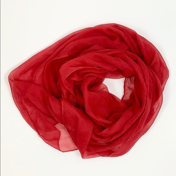 ❤️Hearts on Fire Red Shades BUNDLE Mixed Scarves❤️ - Picture 7 of 16